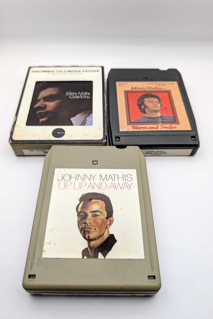 VINTAGE 8 TRACK TAPES 3 JOHNNY MATHIS